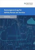 Das Produkt GEFEG.Portal wird durch Wolken als Symbol für Cloud/Internet und andere Zeichnungselemente dargestellt.
