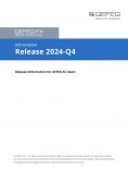 Infos zur Software GEFEG.FX, Version 2024-Q4 (Release Notes)